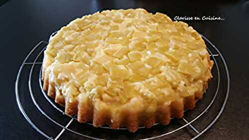 Gâteau à la rhubarbe & mascarpone