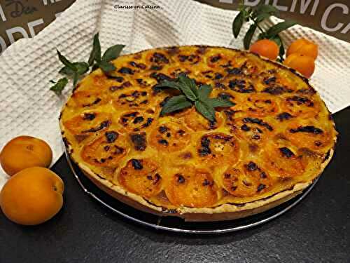 Tarte aux abricots