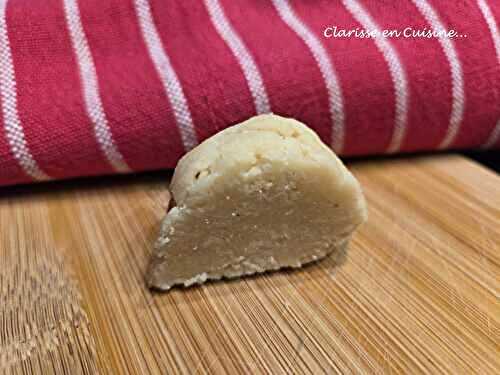 Pâte d’amande maison sans blanc d’œuf