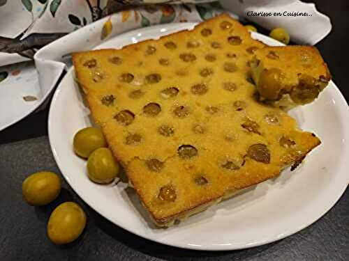 Clafoutis aux mirabelles