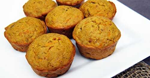 Carrot Muffins aux noisettes et cumin