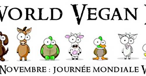 [Evenement] Journée Mondiale Vegan & lancement du Menu VG !