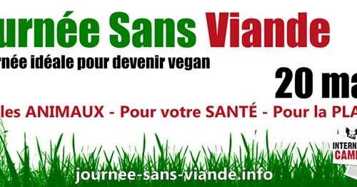 [Evenement] Journée sans viande 20 Mars 2014