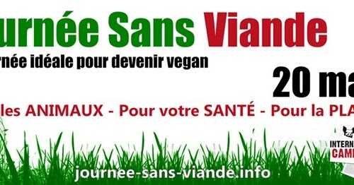 [Evenement] Journée sans viande 20 Mars 2014