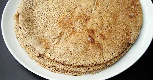 Galettes de blé noir aux champignons