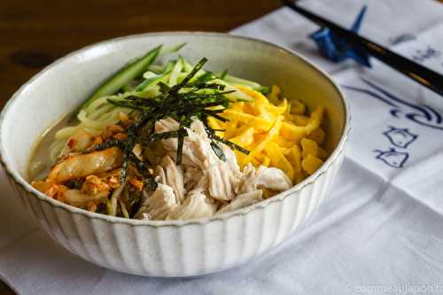 Ramen Froid - Hiyashi chuka - Reimen 冷麺 - Comme au Japon