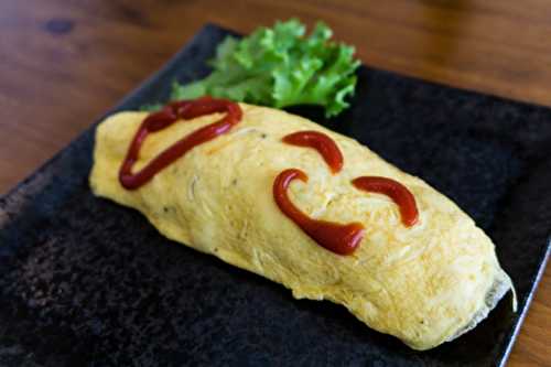 Recette japonaise : L'Omurice - omelette au riz - Comme au Japon