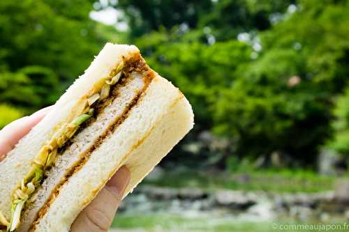 Sandwich japonais au porc pané - Katsu Sando - Comme au Japon