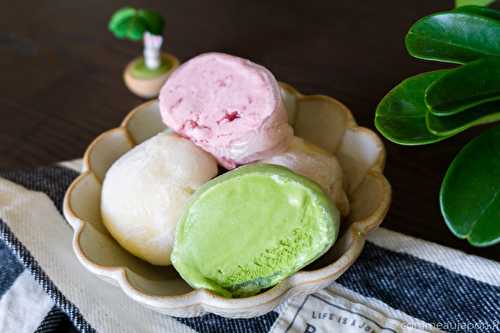 La recette des Mochi Glacés - "Bubbies" - Comme au Japon