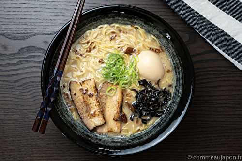 Tonkotsu ramen - 豚骨ラーメン