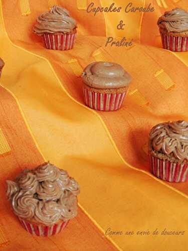 Cupcakes caroube praliné – Comme une envie de douceur