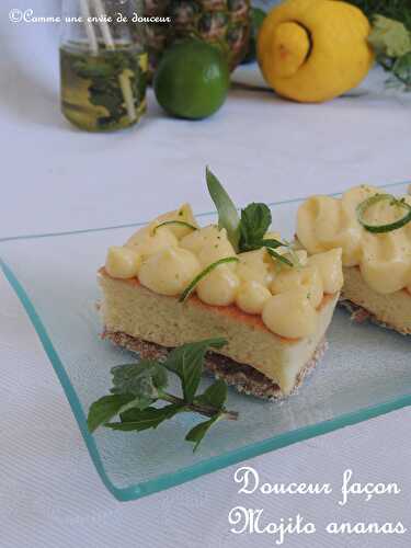 Foodista Challenge #30 Douceur façon mojito ananas – Sweetness like a pineapple mojito