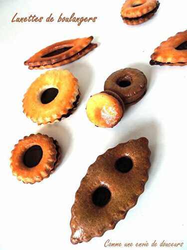 Lunettes des boulangers – Filled biscuits – Comme une envie de douceur