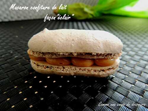 Macarons à la confiture du lait