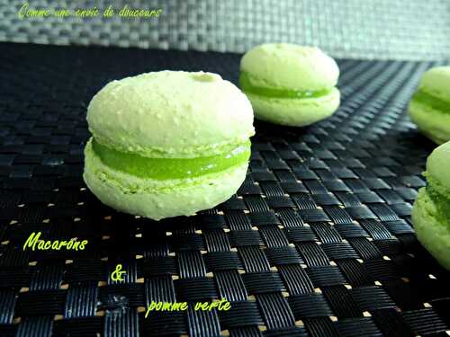 Macarons à la pomme