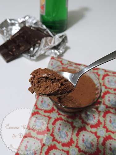 Mousse chocolat absinthe – Chocolate & absinthe mousse