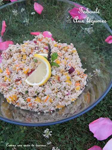 Taboulé aux légumes – Veggie tabouleh