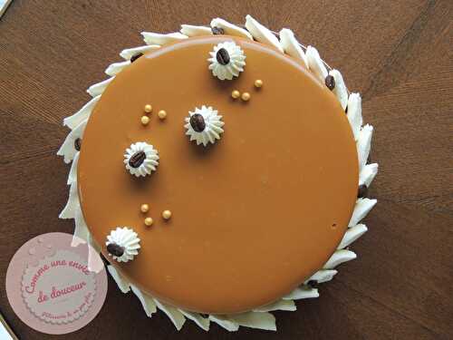 Tarte Entremets ~ Irish Coffee