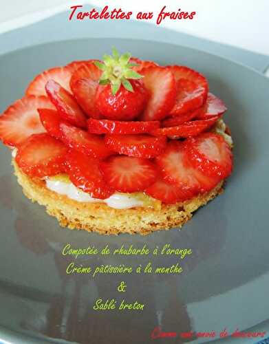 Tartelettes aux fraises