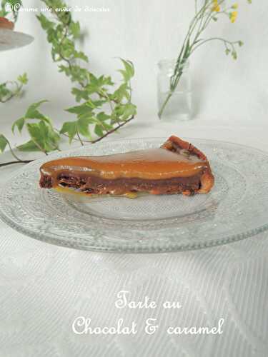 Tartelettes gourmandes chocolat caramel – Caramel chocolate pie