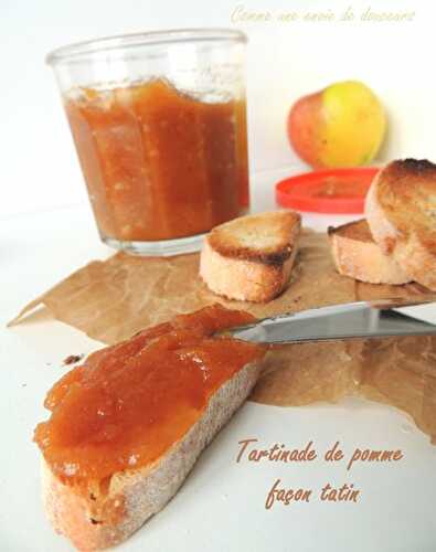 Tartinade de pommes façon Tatin – apple spread as a « Tatin »