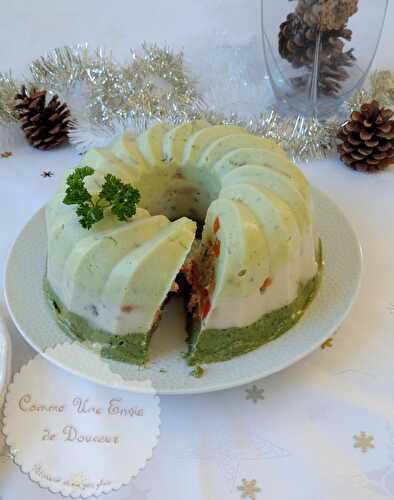 Terrine de choux aux 3 couleurs ~ Three colors cabbage terrine