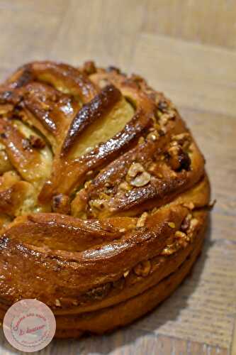 Babka gourmande ~ Noisette et caramel