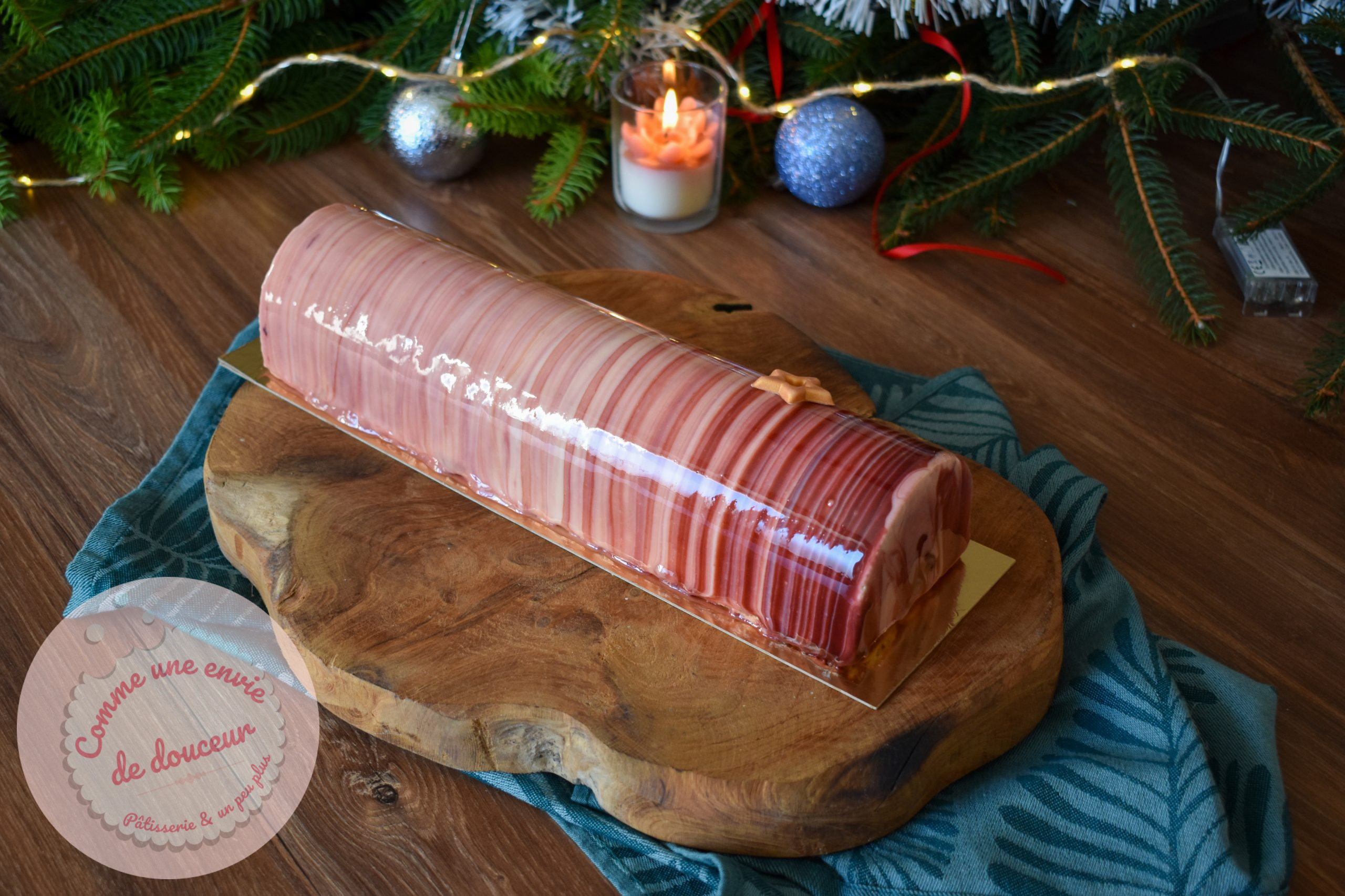 Bûche version #3 2025 ~ Caramel Pécan & Vanille