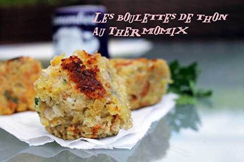 Boulettes de thons au Thermomix