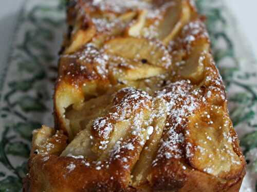 Cake aux  pommes crémeux