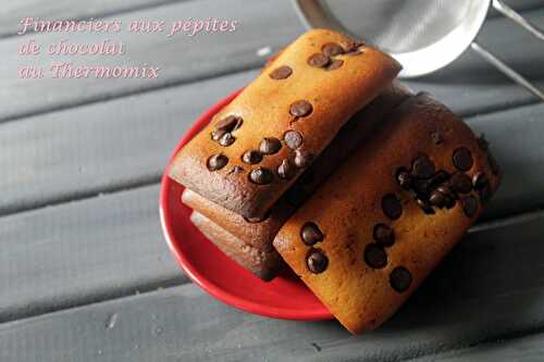 Financiers aux pépites de chocolat -Thermomix