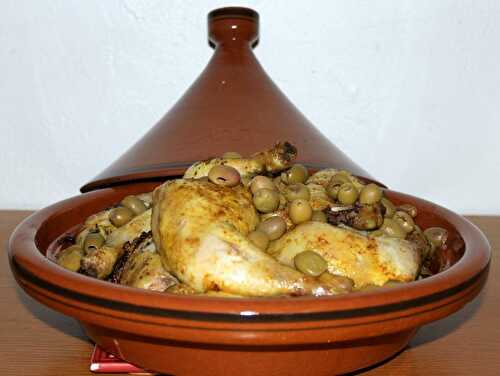 LE TAJINE POULET-CITRON-OLIVE