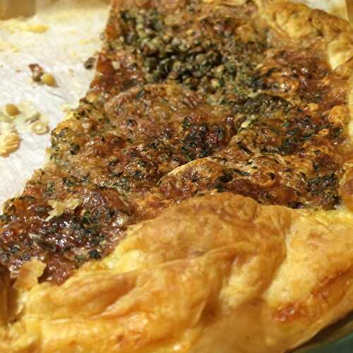 Quiche aux lentilles