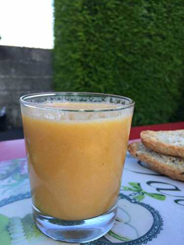 Smoothie banane-nectarine