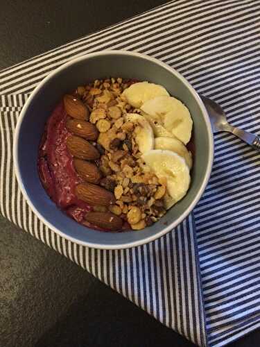 Smoothie Bowl au Thermomix - 4 sp Weightwatchers