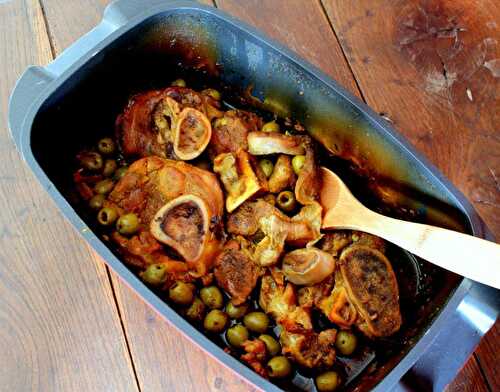 TAJINE DE VEAU AU CITRON CONFIT