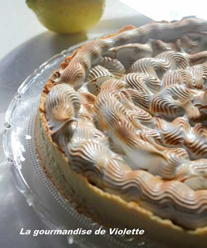 Tarte au citron meringuée