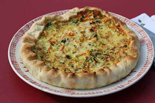 Tarte aux  légumes