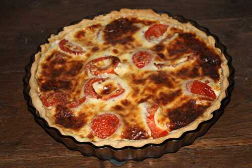 Tarte aux tomates et roquefort au Thermomix