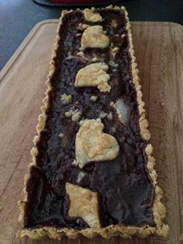 Tarte poires-crunchy