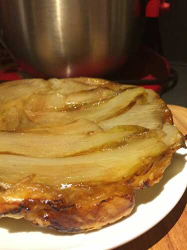 Tarte tatin aux endives