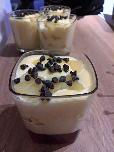 Tiramisu à l'ananas