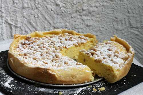 Torta Della Nonna à la ricotta et au citron