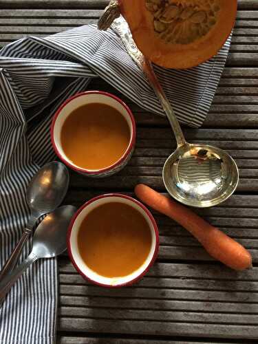 VELOUTE DE CAROTTES AU THERMOMIX