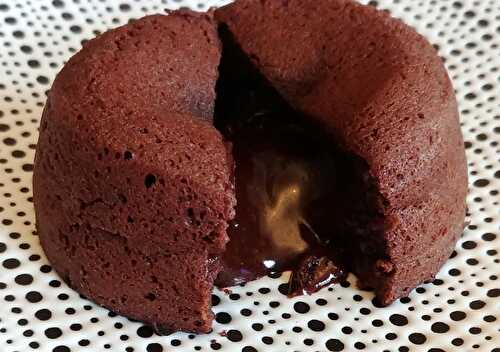 Gâteau mi-cuit coulant au chocolat | HappyCurio