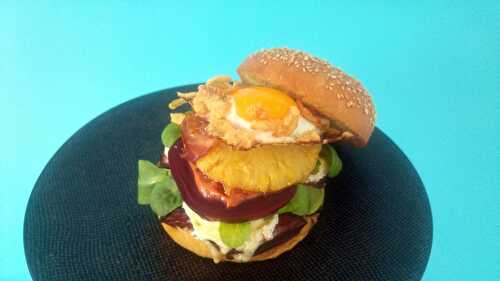 Recette de burger de hampe à l'australienne