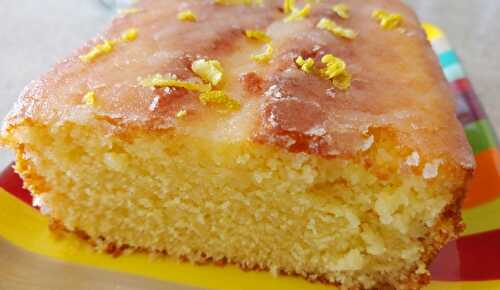 Recette de cake moelleux au citron | HappyCurio
