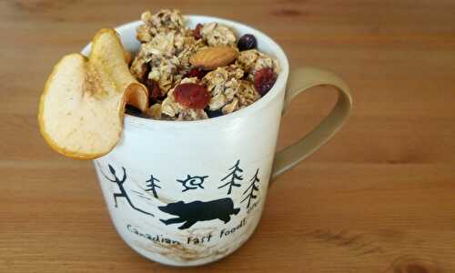 Recette de granola canadien croustillant