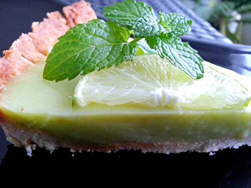 Recette de tarte au mojito