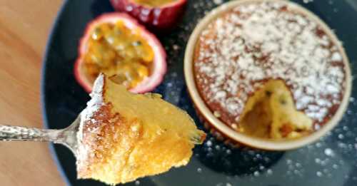 Soufflés aux fruits de la passion